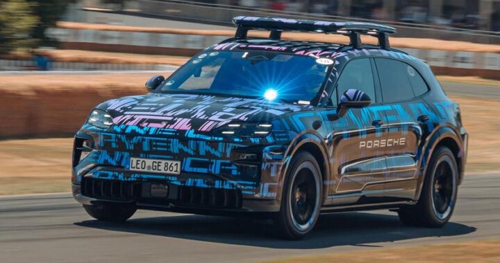 Интересные детали электрического Porsche Cayenne раскрыты