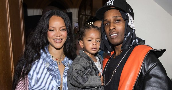 Гордый папа — $ ap Rocky наслаждается своей первой девушкой