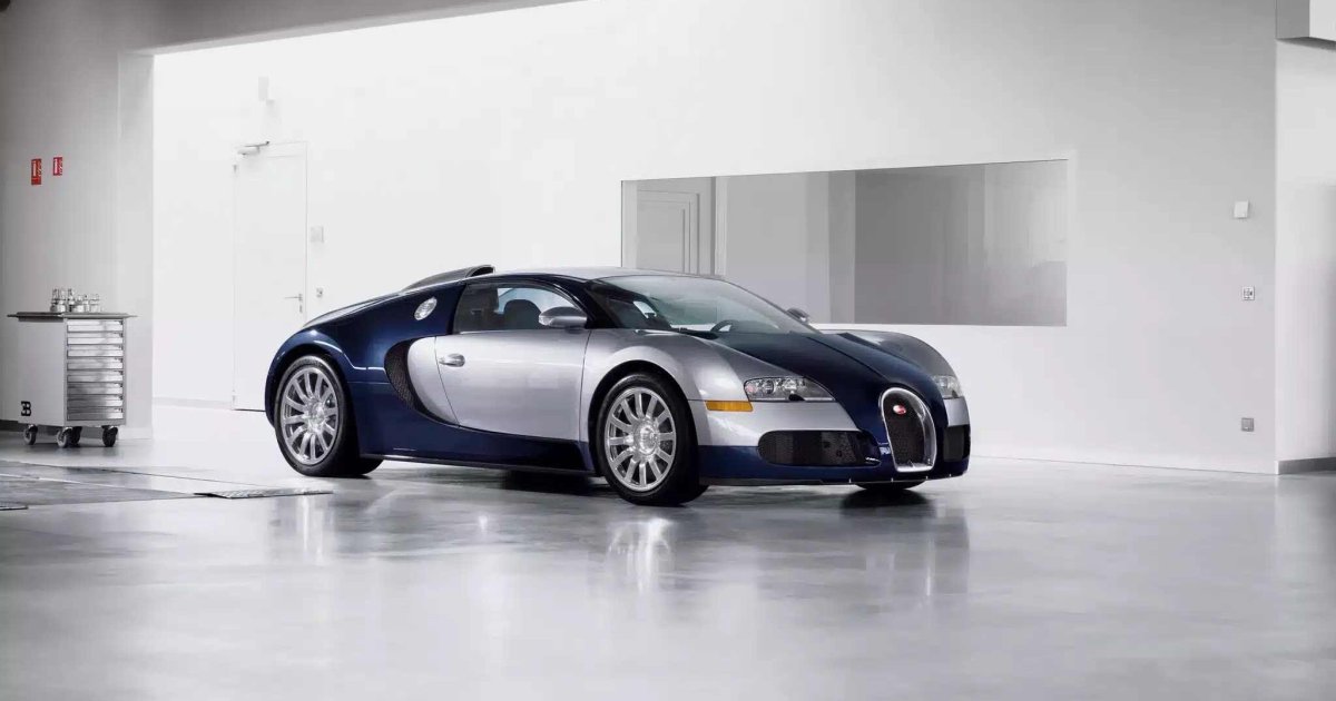 Как быстро Bugatti Veyron промахивает свой 100-литровый бак?