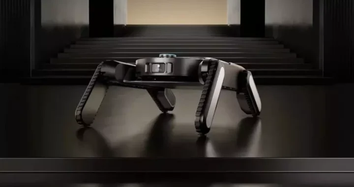 Он не будет остановлен даже по лестнице: Dreame представила концепцию необычного пилотного робота на отслеживаемой платформе