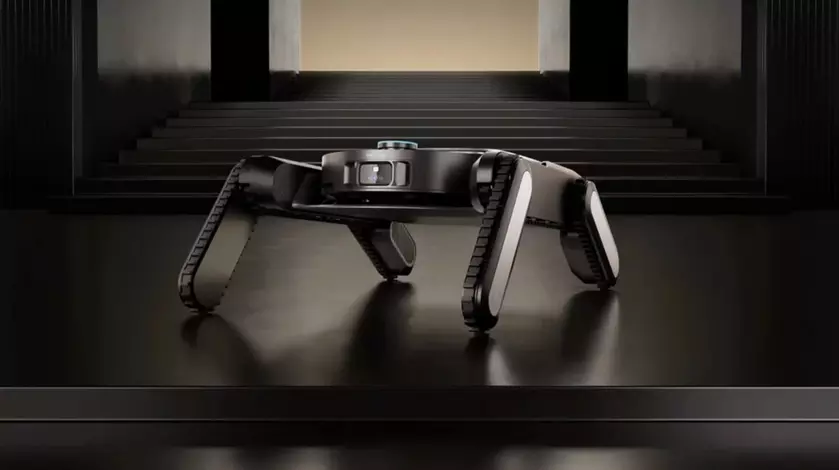 Он не будет остановлен даже по лестнице: Dreame представила концепцию необычного пилотного робота на отслеживаемой платформе