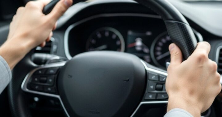 Почему мы не должны держать руль одной рукой?