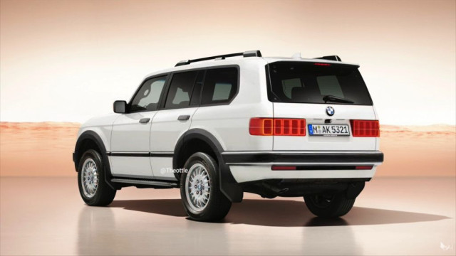 BMW G74, внедорожник, рендеринг, предложение, теттл