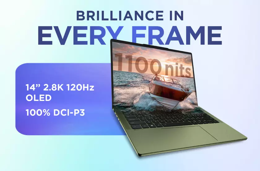 Motorola официально представила Moto Book 60 Pro - ноутбук с OLED Display и Intel Core Ultra