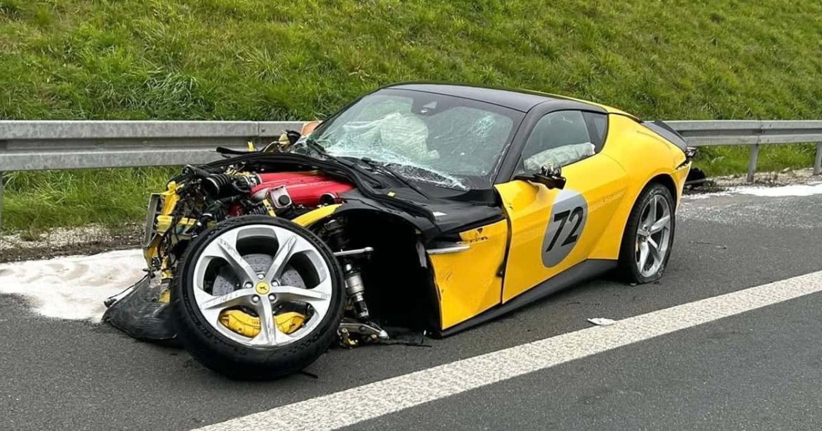 Авария более полумиллиона евро парализует шоссе