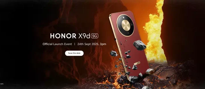 Honor официально подтвердила дату запуска нового смартфона Honor X9D с батареей 8300 мА · G
