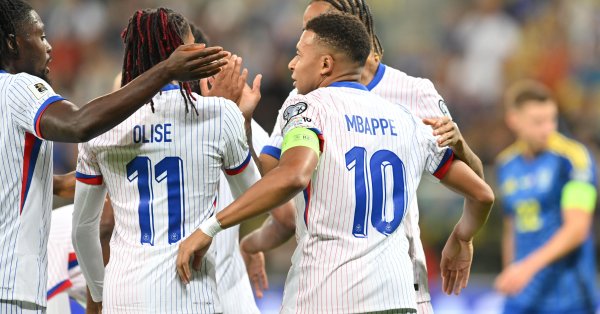 Франция бьет Украину плавно