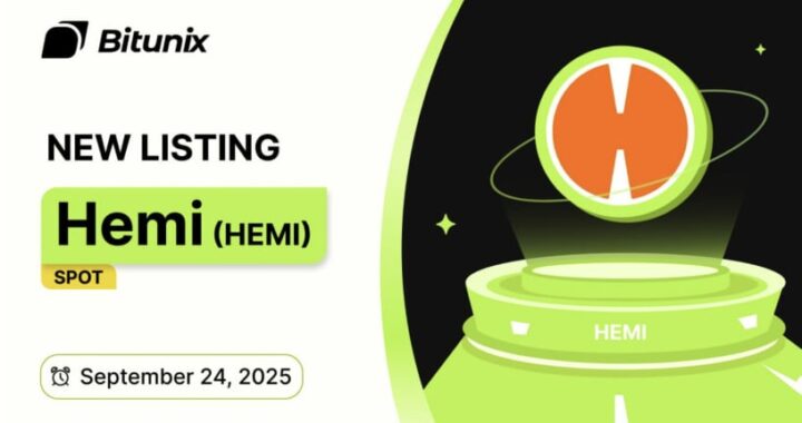 Bitunix Exchange помещает $ hemi, который давал +250% в неделю — Министерство финансов