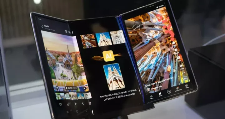 Galaxy Trifold: детали интерфейса и первые анимированные кадры из знаменитого TechHigest Blogger