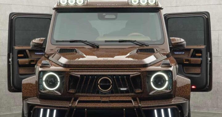 Это самый обнаженный G-класс в мире