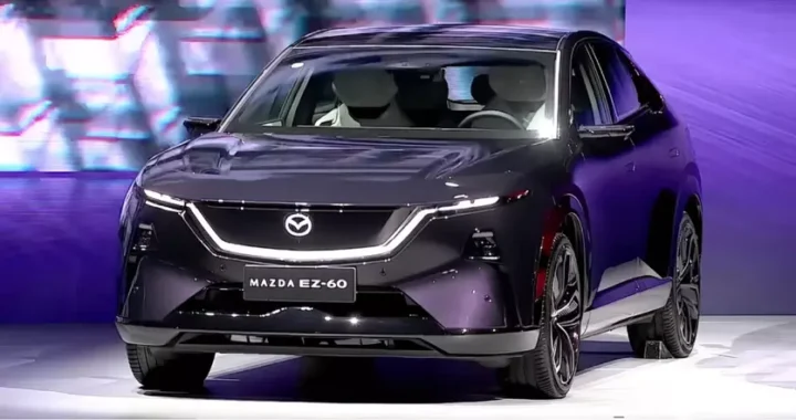 Mazda EZ-60: Новый электрический кроссовер начинается в Китае с 16 800 долларов США.