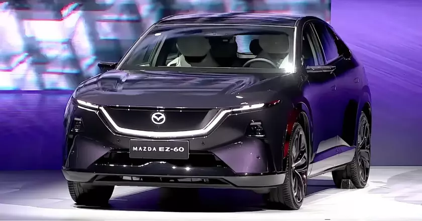 Mazda EZ-60: Новый электрический кроссовер начинается в Китае с 16 800 долларов США.