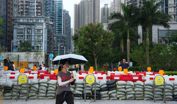 Ragasa Supertaifun может повредить миллиардам Гонконга