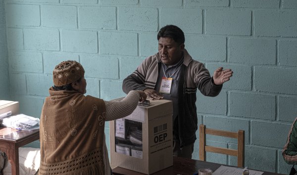 Выборы Боливии предоставит новую волну в Латинской Америке