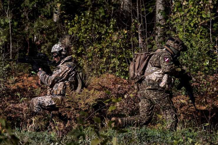 Латвийские солдаты