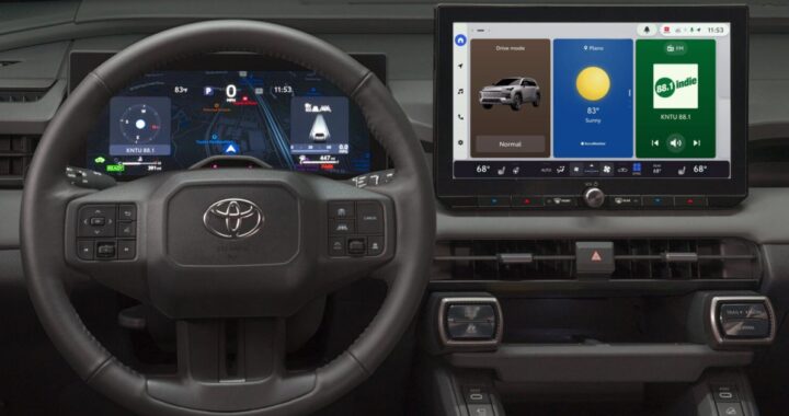 Новая Toyota RAV4 получит мультимедиа с искусственным интеллектом