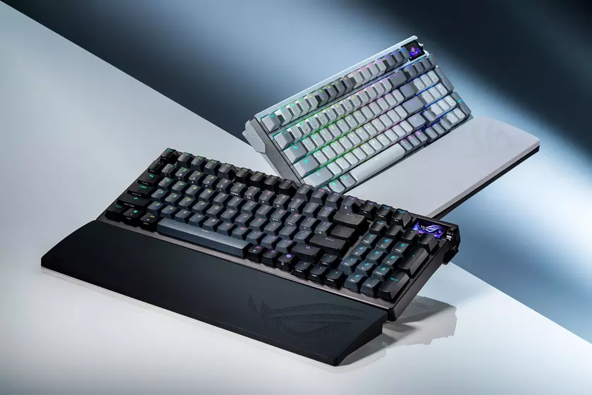 Asus ROG Azoth 96 HE — игровая механическая клавиатура с магнитными свечами и OLED-экраном