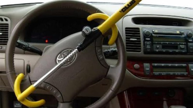 Тойота, рулевая трость, кражи