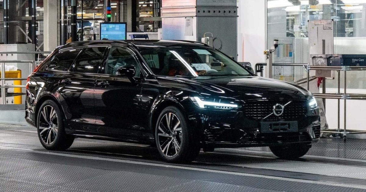 Последний Volvo V90 сошёл с конвейера