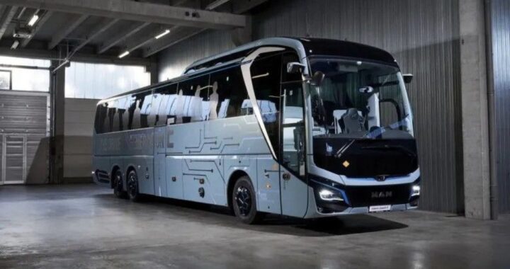 Это первый европейский электрический автобус