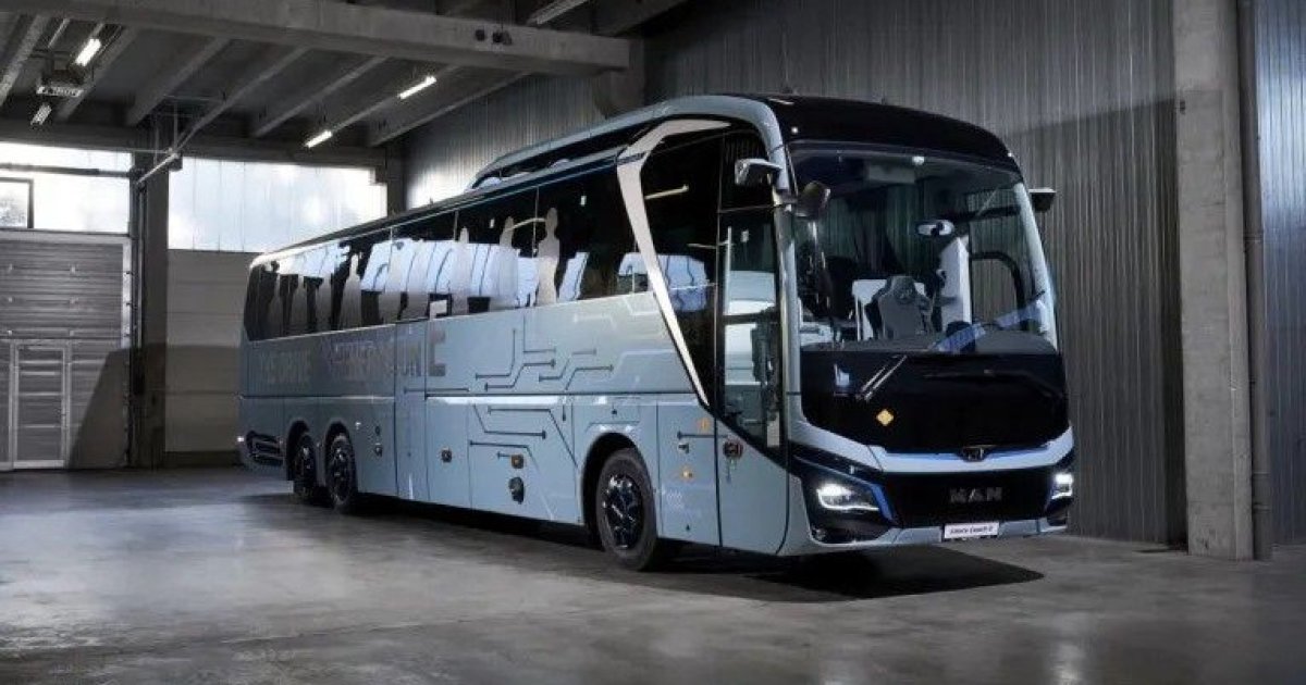 Это первый европейский электрический автобус