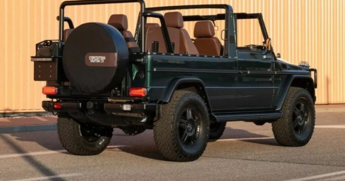 Эксклюзив: кабриолет Mercedes-Benz G-Класса