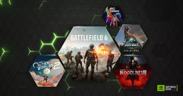 GeForce сейчас в октябре: 17 новых игр (включая Battlefield 6) и обновление серверов до RTX 5080