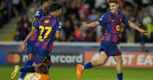 «Барселона» разгромила «Олимпиакос» феерическим голом на Монжуике