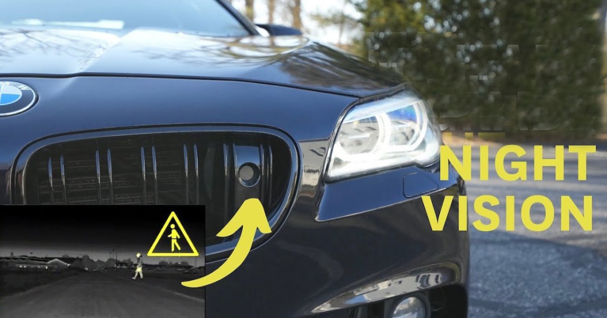 Высокое ночное видение или как работает ночное видение BMW