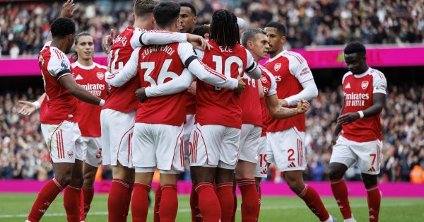 Арсенал возглавил рейтинг после № 300 Артете № 300