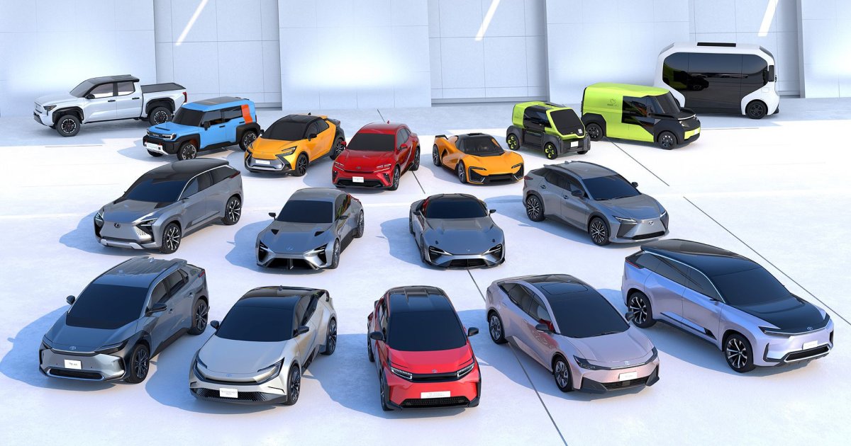 Новая стратегия делит Toyota на 5 брендов