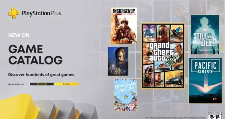 Подписчики PlayStation Plus Extra и Premium на следующей неделе получат восемь игр, включая GTA V, Pacific Drive и The Talos Principal 2.