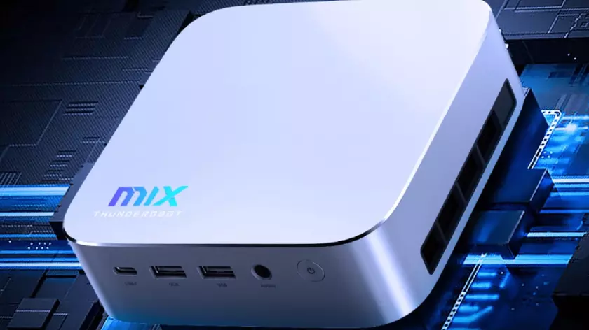 Представлены сверхкомпактные мини-ПК Thunderobot Mix NUC с AI-процессорами Ryzen в корпусе объемом 0,68 л.