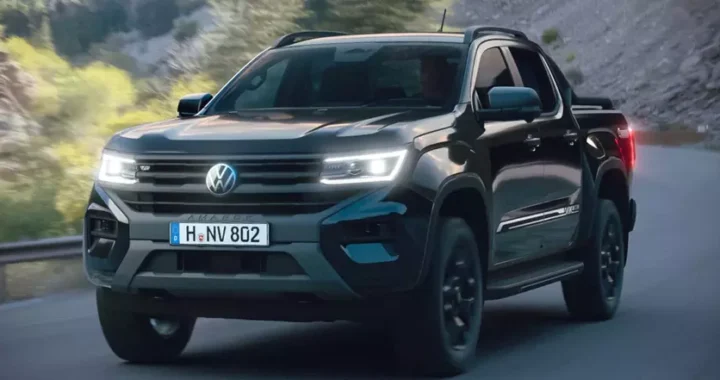 Volkswagen показал пикап Amarok в специальной версии Dark Label