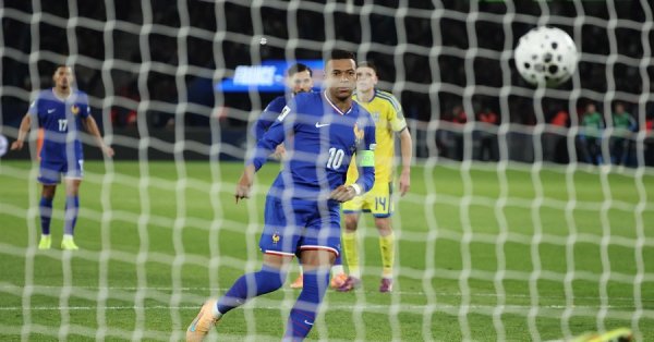 Франция обыграла Украину и выступит на ЧМ-2026