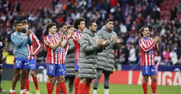 Американцы сразились с Атлетико Мадрид