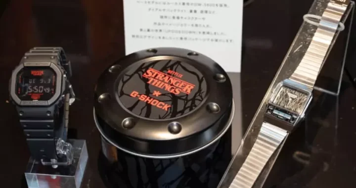 Casio готовит лимитированную серию часов по мотивам сериала «Очень странные дела» — блогер показал их фото