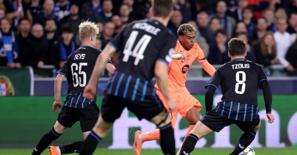 Отличный вечер для «Брюгге» и провал для «Барсы»