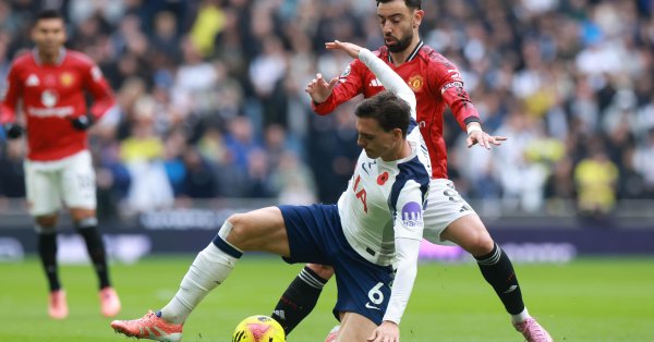 «Юнайтед» вырвал очко в матче против «Тоттенхэма»