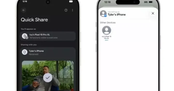 Pixel 10 теперь может обмениваться файлами с iPhone через AirDrop, но Google забыл спросить разрешения у Apple