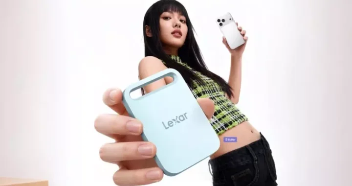 Lexar выпустила в Китае портативный SSD Air pSSD весом 19 грамм