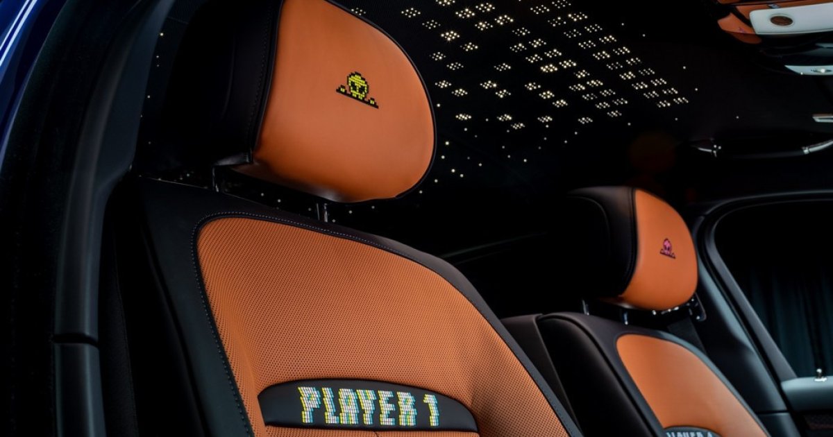 Rolls-Royce создал уникальный автомобиль с дизайном из... старых видеоигр.