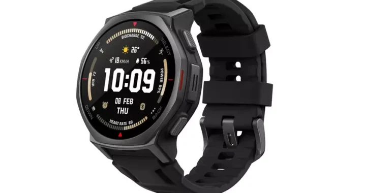 Популярные умные часы Amazfit T-Rex 3 Pro (44 мм) теперь доступны во всем мире в универсальном цвете Tactical Black.