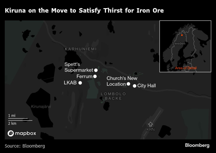 Кируна вкл.