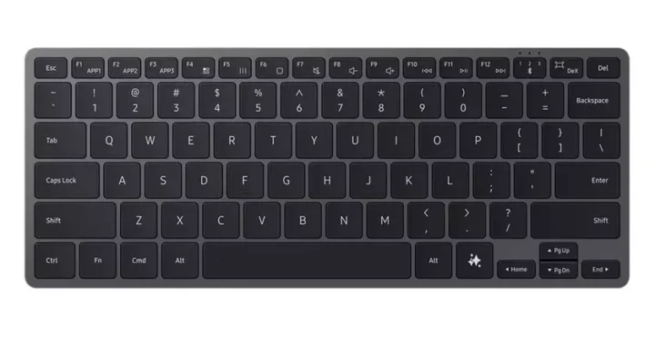Samsung представила Smart Keyboard — компактную алюминиевую клавиатуру с кнопкой вызова AI и поддержкой DeX