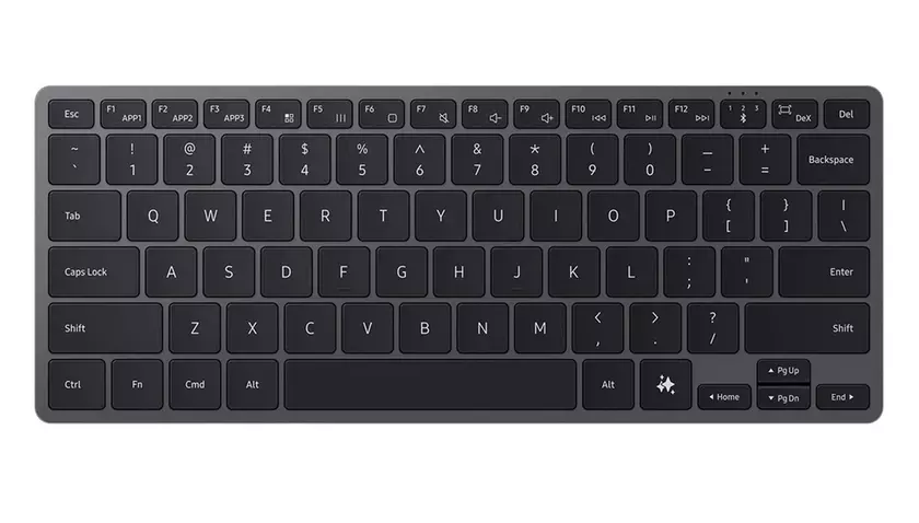 Samsung представила Smart Keyboard — компактную алюминиевую клавиатуру с кнопкой вызова AI и поддержкой DeX