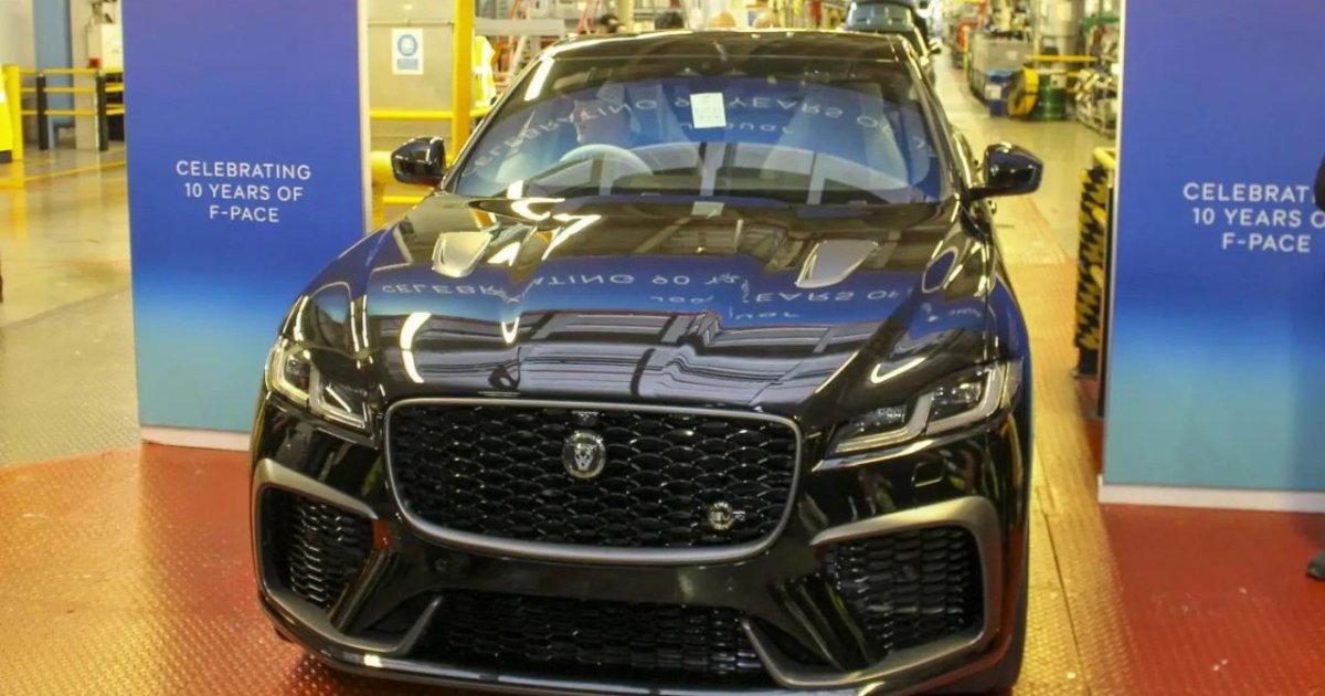 Jaguar выпустил свой последний автомобиль, работающий на природном газе