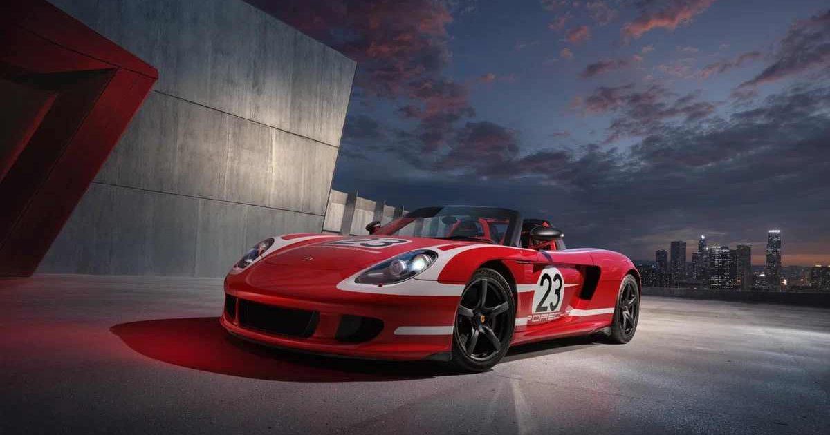 Porsche выпустила новенькую Carrera GT