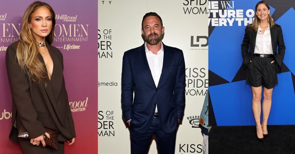 Любовный треугольник: Бен Аффлек воссоединился со своими бывшими Дженнифер Гарнер и Дженнифер Лопес