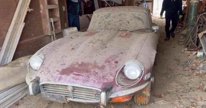 Самая красивая машина в истории пылилась 30 лет